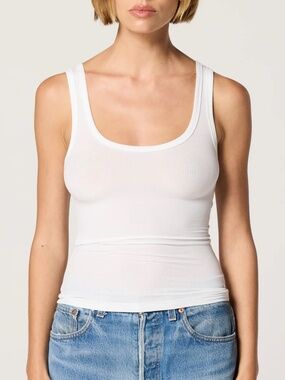 CLYQUE Paige Tank White Small
